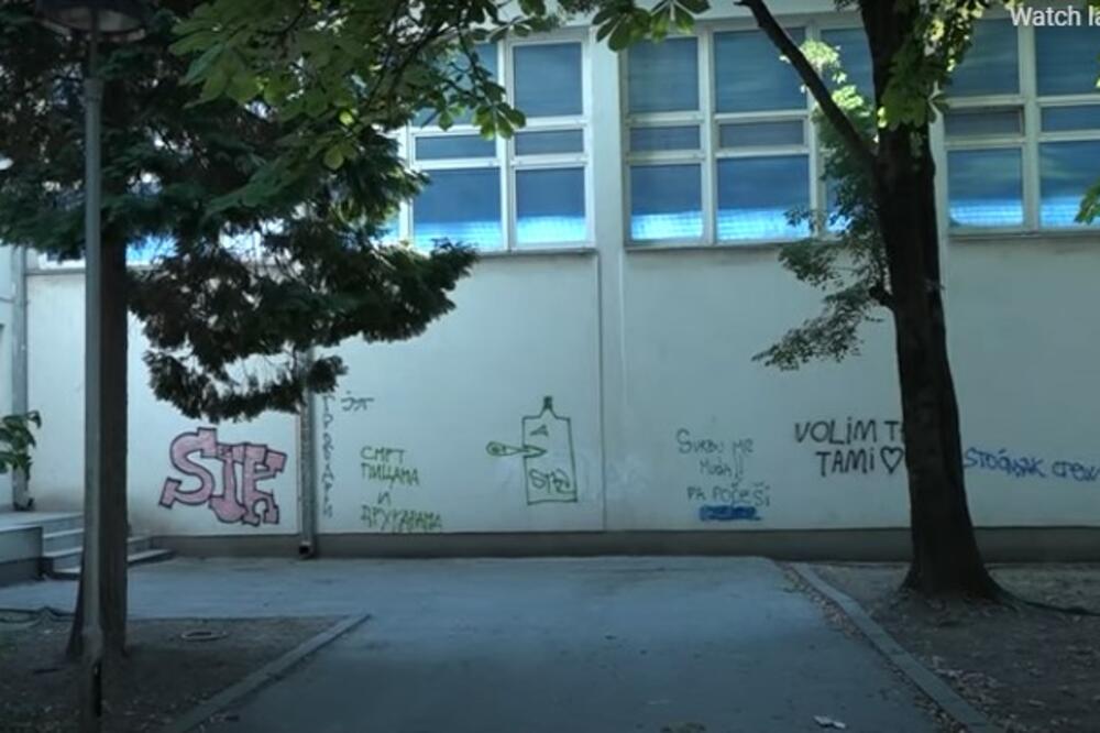 KO JE IŠARAO ŠKOLU, SAD ĆE I U POLICIJU: Na obrenovačkoj OŠ osvanuli neprimereni grafiti! *ica, *uda i slične škrabotine (VIDEO)