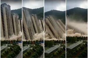 KAD 15 SOLITERA ISTOVREMENO ODLETI U VAZDUH: Kinezima uspelo što i malo kome! Evo koliko zgrada je ostalo da stoji! VIDEO