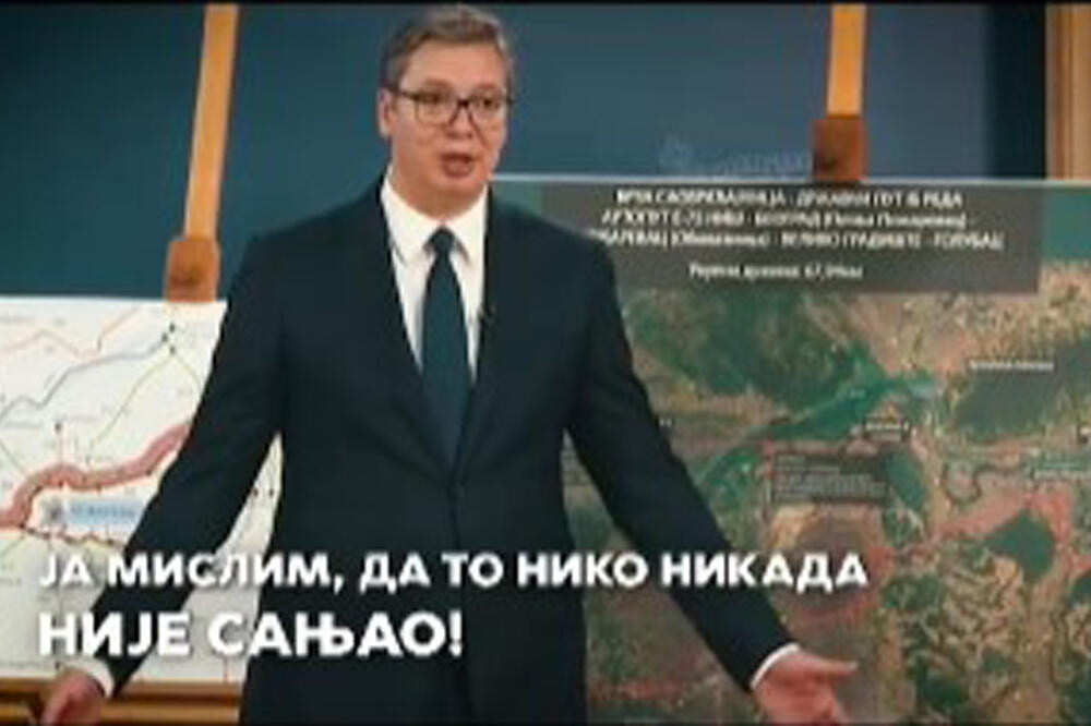 MOSTOVI NAS SPAJAJU, A PUTEVI VODE U BUDUĆNOST: Predsednik Srbije objavio snimak o važnim projektima za Srbiju (VIDEO)