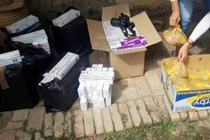 HAPŠENJE U ZRENJANINU: Policija pronašla skladište rezanog duvana i cigareta bez akciza (FOTO)