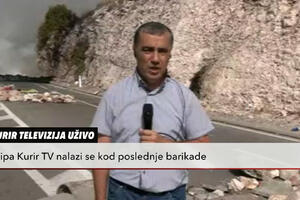 SPECIJALNI SNIMCI KURIR TV SA BARIKADA! Licem u lice sa komitama: Cetinje puno SUZAVCA, rekli su nam da nismo poželjni!