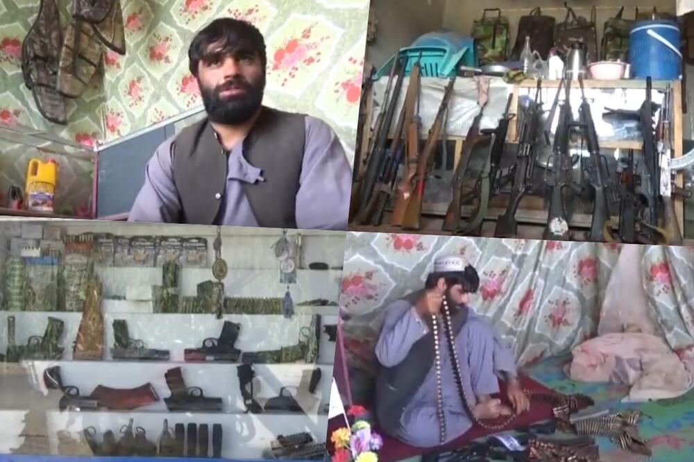 U KOLEVCI TALIBANSKOG POKRETA OVAJ POSAO CVETA Prodavci oružja ni najmanje ne brinu za svoju egzistenciju u Avganistanu VIDEO