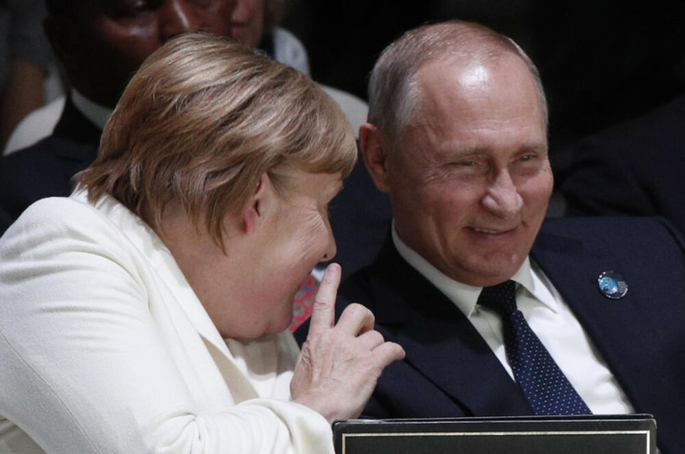 Angela Merkel, Vladimir Putin, 11.11.2018.