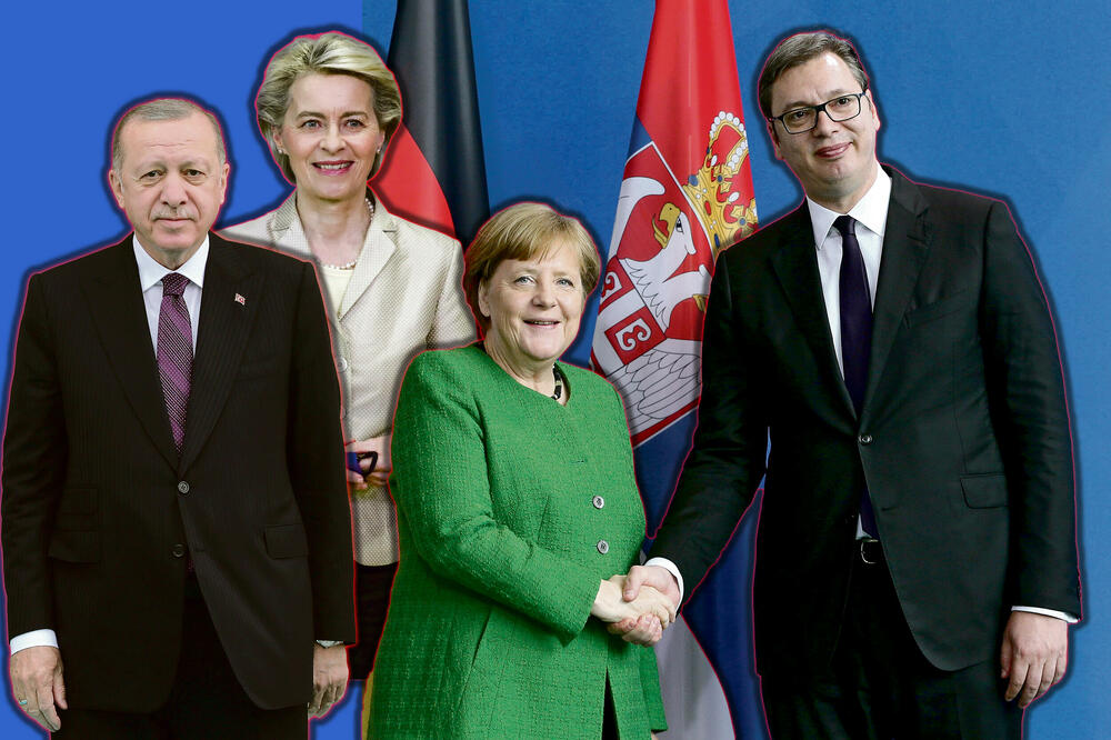 DIPLOMATSKA OFANZIVA: Srbija narednih dana u centru pažnje najuticajnijih lidera Evrope! Merkel, Fon der Lajen i Erdogan s Vučićem