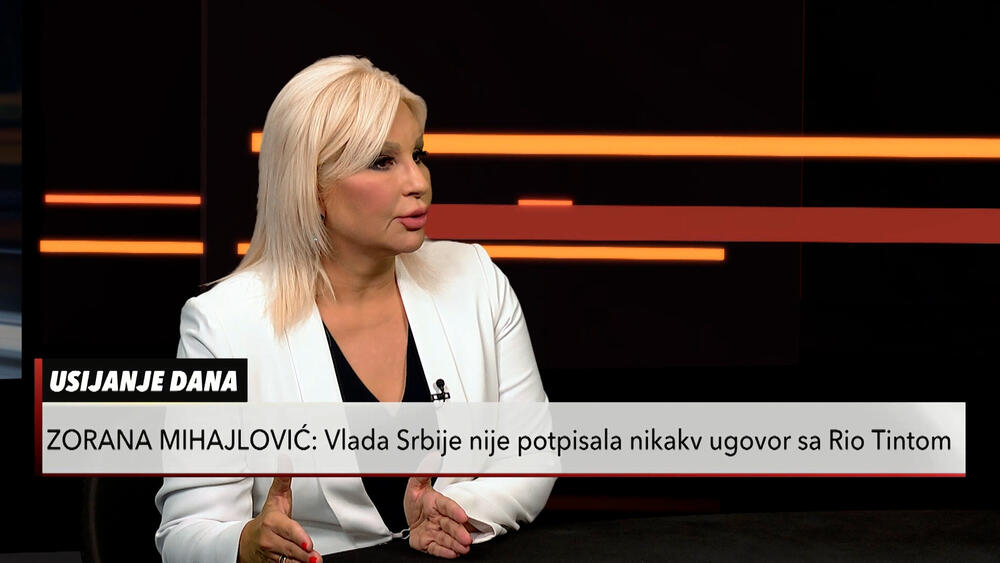 Zorana Mihajlović, Usijanje dana