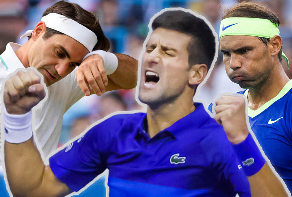 Novak Đoković, Rafael Nadal, Rodžer Federer