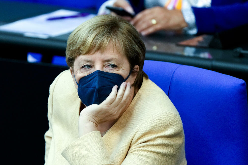 Angela Merkel, septembar 2021