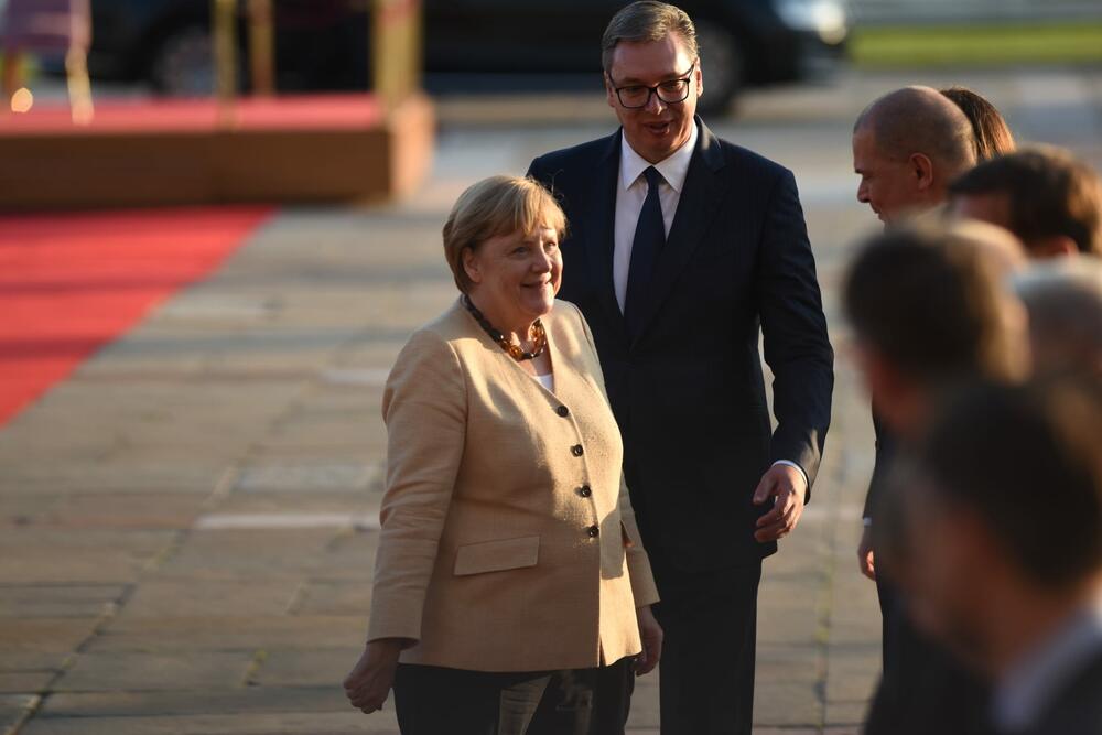 Angela Merkel, Aleksandar Vučić