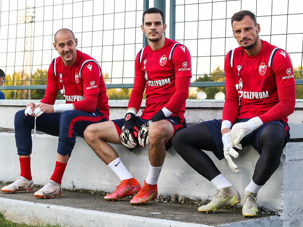 Milan Borjan, Miloš Gordić, Zoran Popović