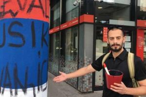 INCIDENT U NOVOM SADU: Đilasov aktivista Brajan Brković psovao glasače na biračkom mestu u novosadskom naselju Liman 2!