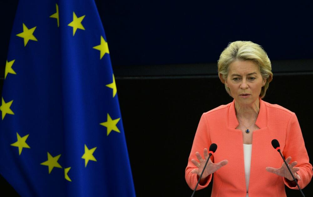 Predsednica Evropske komisije... Ursula von der Lejen