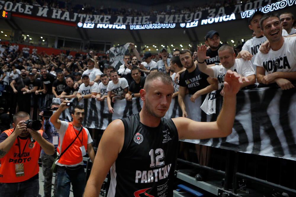 Novica Veličković, Partizan, Efes, Arena