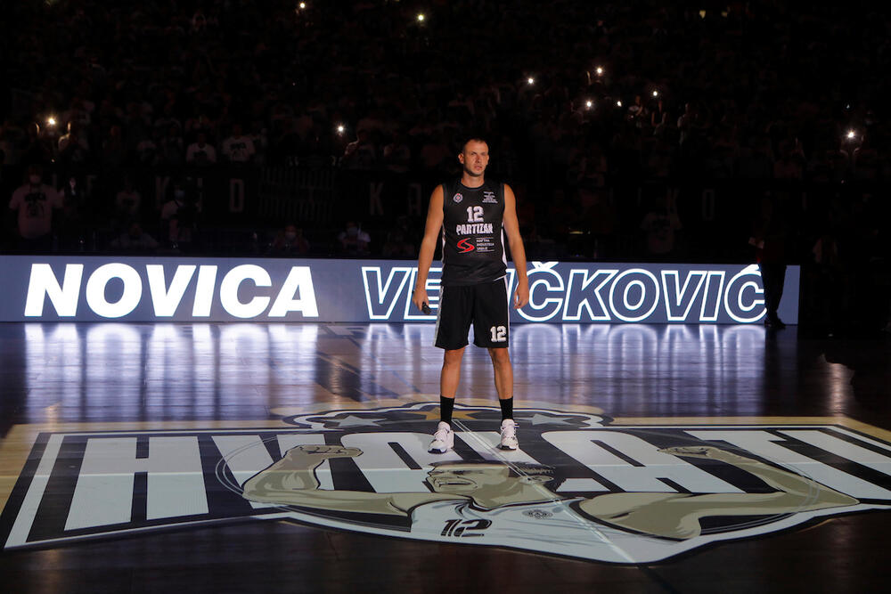 Novica Veličković, Partizan, Efes, Arena