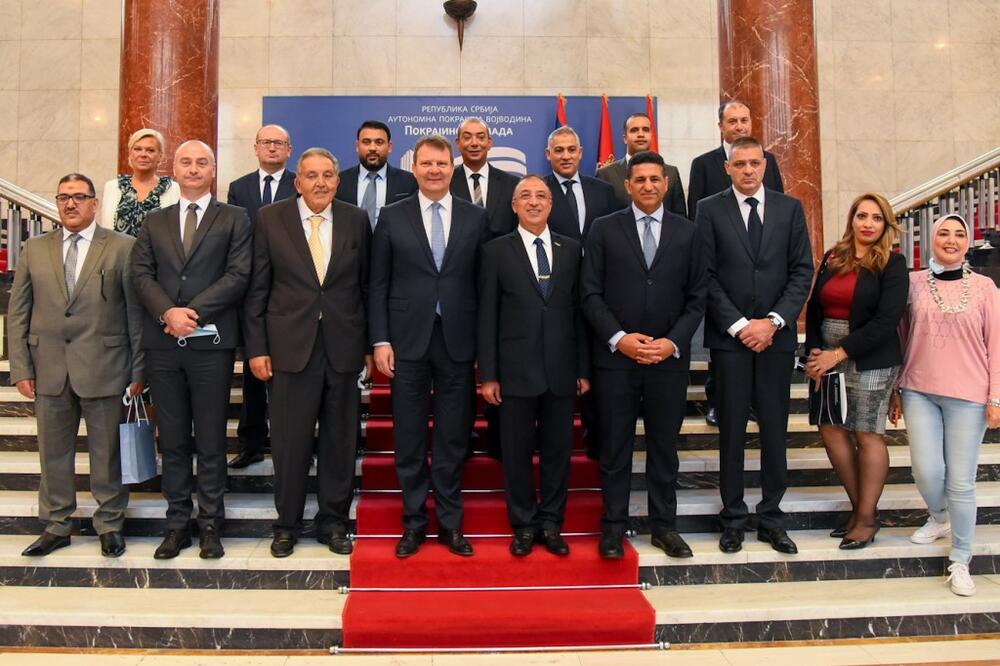Predsednik Mirović primio delegacije Guvernata Aleksandrija i Privredne komore Aleksandrije