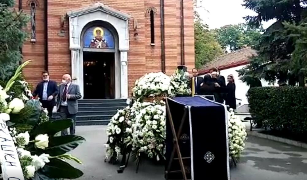 Dušan Duda Ivković, Κηδεία, Νέο Νεκροταφείο