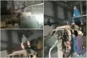 LETI, LETI...TALIBAN: Jedva su dočekali da se dokopaju američkih helikoptera kako bi ovo mogli da rade?! VIDEO