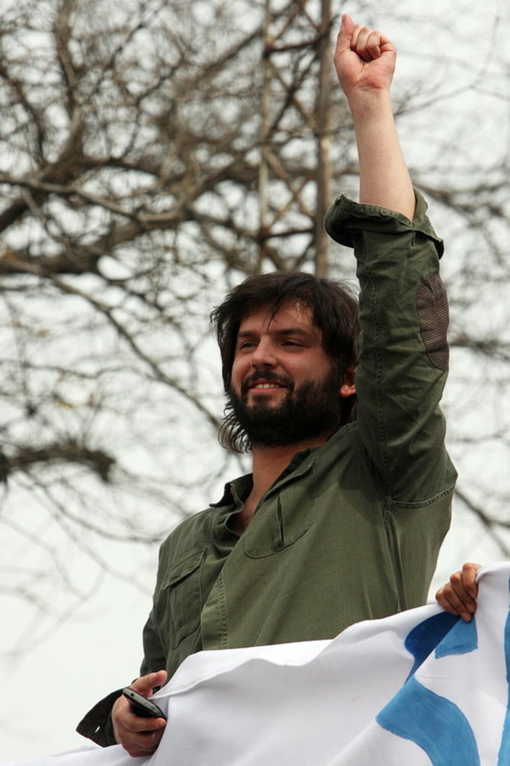 Čile, predsednički izbori, Gabriel Borić, protesti