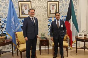 ISTORIJSKE I ČVRSTE VEZE: Ministar Selaković sastao se sa kuvajtskim šeikom Al-Sabahom (FOTO)