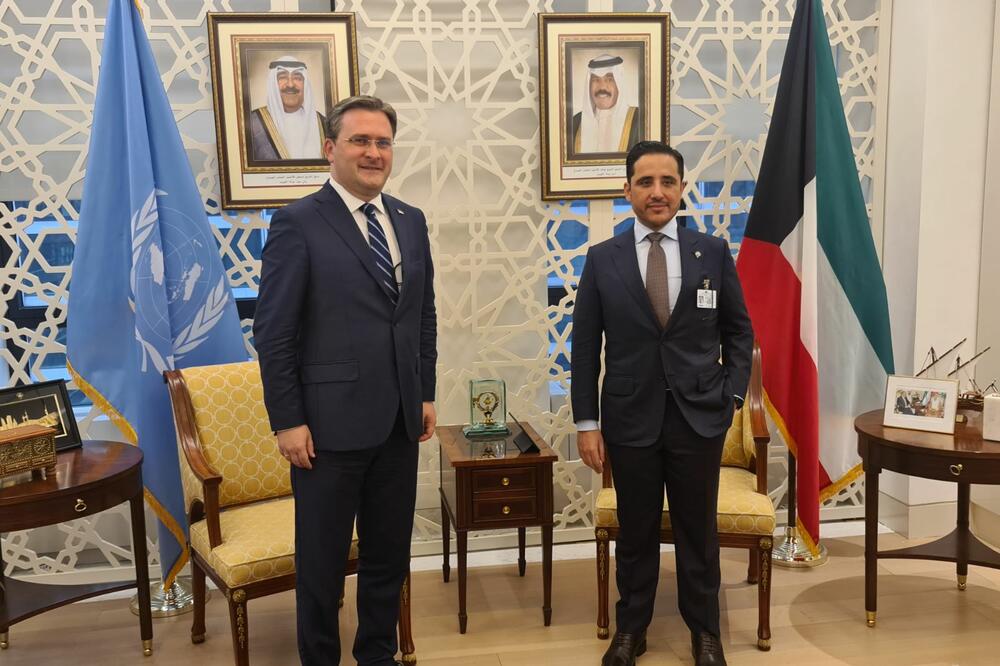 ISTORIJSKE I ČVRSTE VEZE: Ministar Selaković sastao se sa kuvajtskim šeikom Al-Sabahom (FOTO)