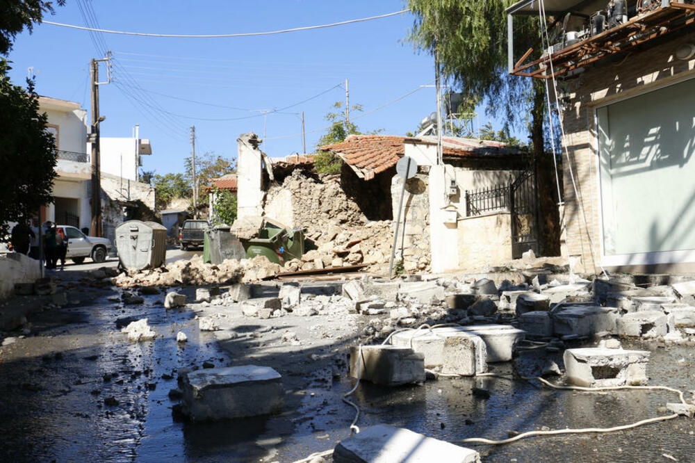 Grčka, Krit, zemljotres, Septembar 2021