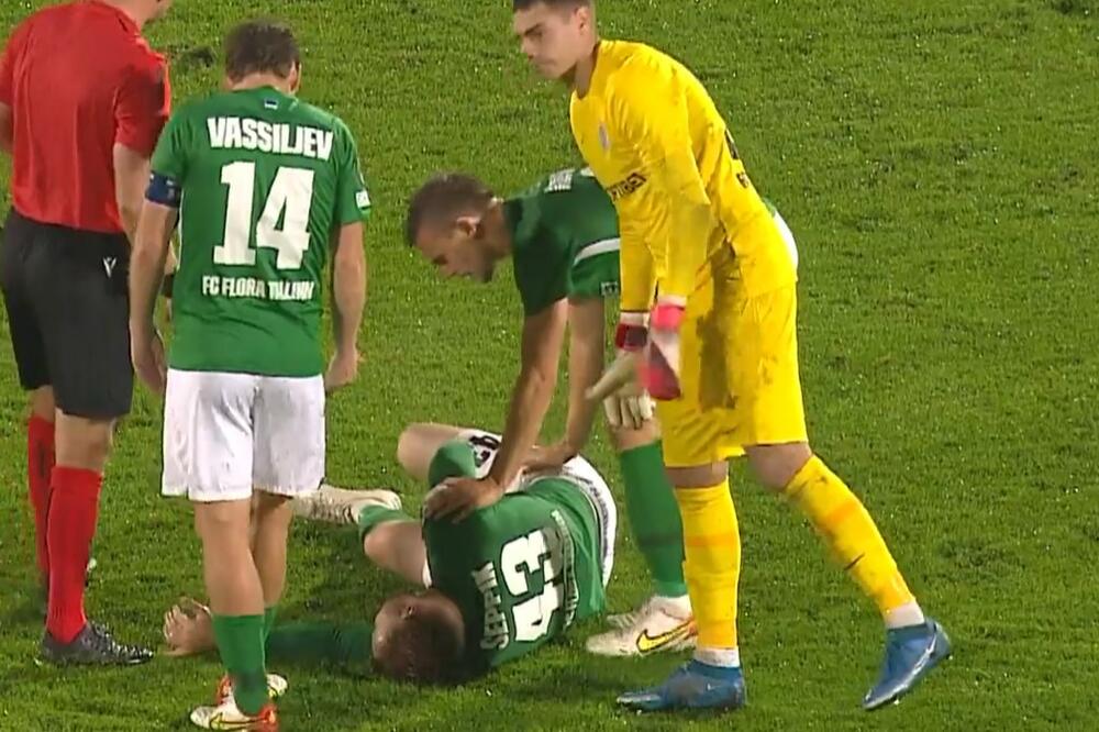 DRAMA U HUMSKOJ: Fudbaler Flore se odjednom srušio, Hitna pomoć ga odvezla u bolnicu!