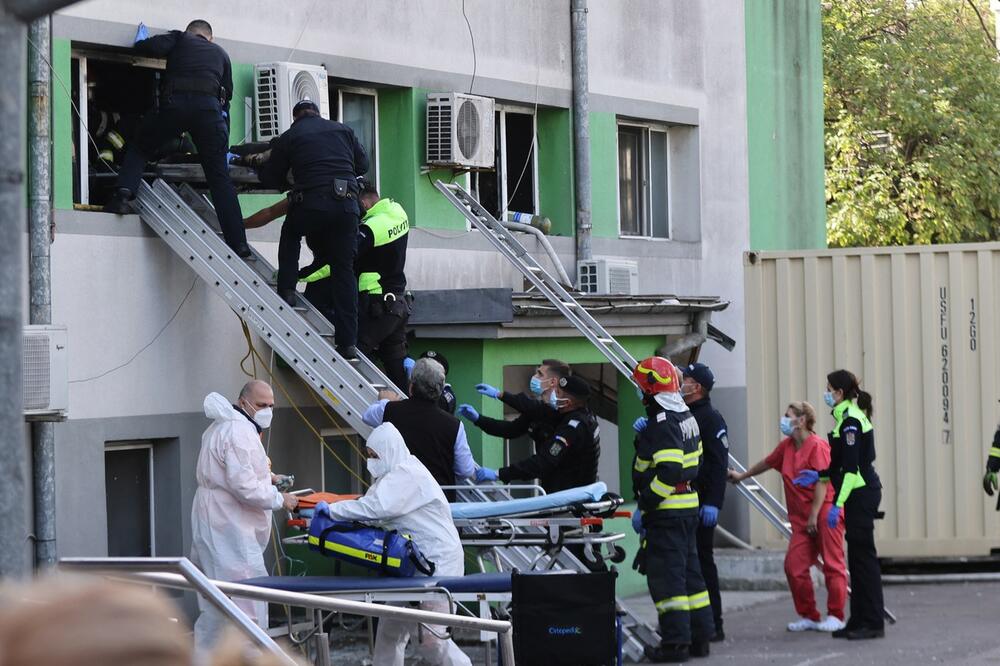 TRAGEDIJA U RUMUNIJI: Izbio požar u bolnici, poginulo najmanje devetoro VIDEO