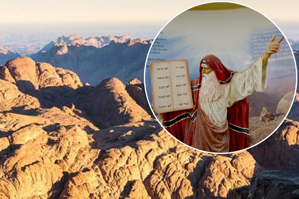 Planina Sinaj, Egipat, Mojsije