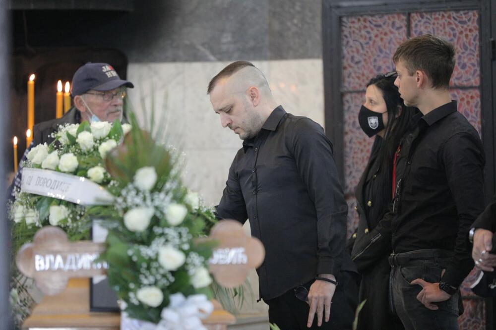 Vladimir Marjanović, sahrana, Zoran Marjanović