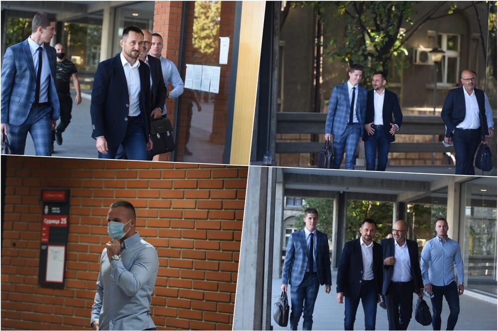 ODLOŽENO SUĐENJE NAJPOZNATIJEM ESTRADNOM MAKROU: Mihailo Maksimović stigao u Palatu pravde iz kućnog pritvora FOTO