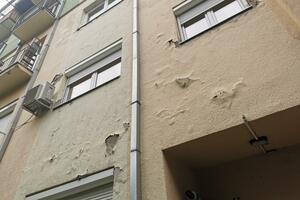 OSVETA DETLIĆA U ČAČKU: Narušili mu prirodno stanište, a on OVO uradio na fasadi zgrade (FOTO)