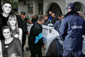 PORODICA ĐOKIĆ ISPRAĆENA NA VEČNI POČINAK: Policija na sahrani VREBALA UBICU? Sumnjaju da im je ubica bio blizak!
