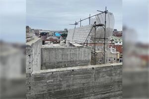 IZBEGNUTA KATASTROFA NA PALILULI: Hitnom intervencijom sprečeno urušavanje zida na zgradi ! FOTO