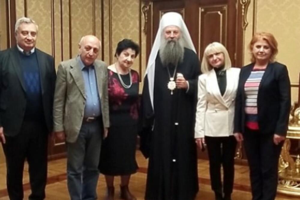 2 BRATSKA NARODA OČUVALA HRIŠĆANSKI OPTIMIZAM: Patrijarh Porfirije primio delegaciju iz Jermenije