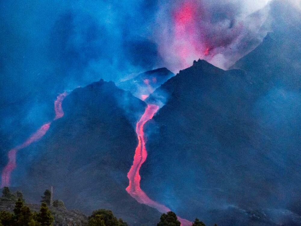 La Palma, vulkan, Kanarska ostrva, erupcija