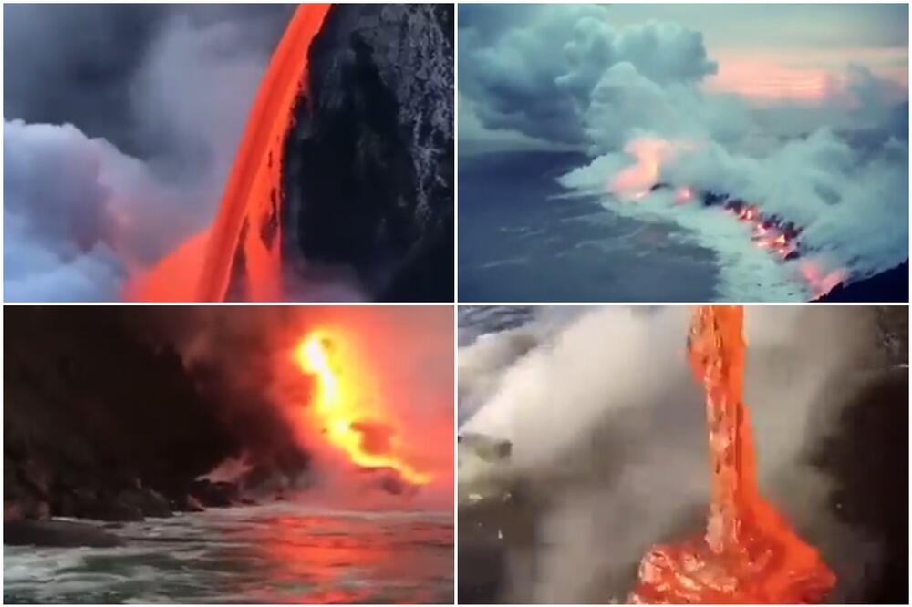 REKE LAVE NEMILOSRDNO GUTAJU KUĆE NA LA PALMI: Vulkan na Kanarskom ostrvu i dalje ne miruje! Blizu erupcije viđene i munje VIDEO