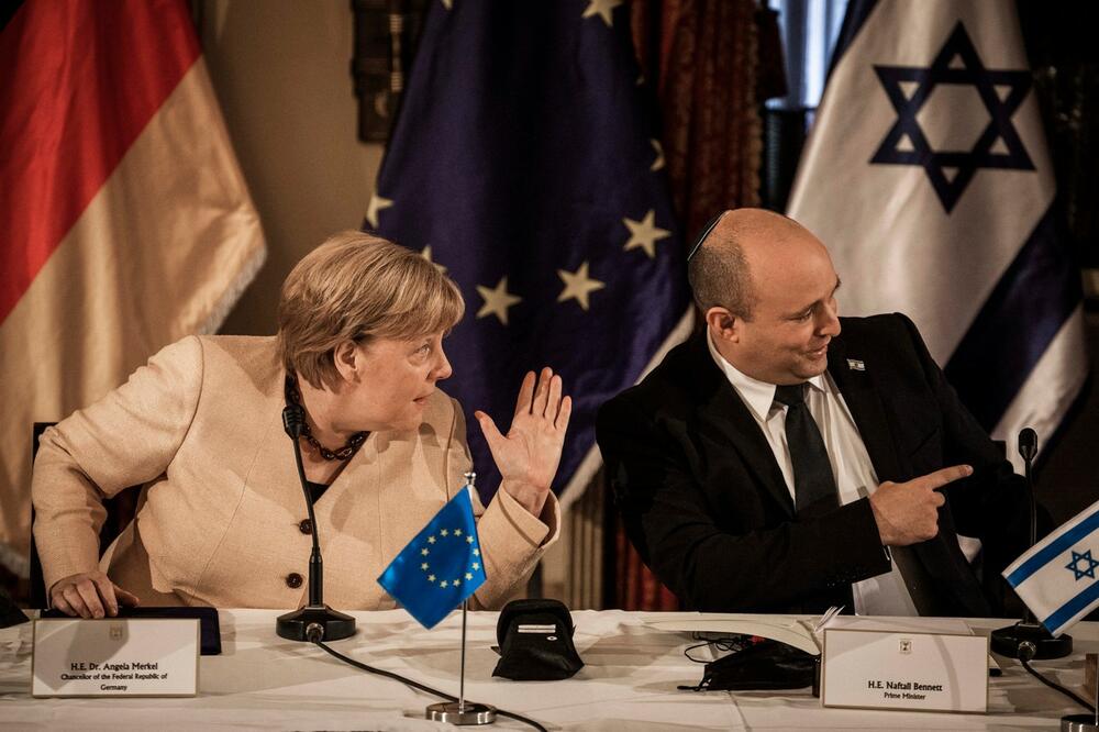 0637392150, Angela Merkel, Naftali Benet, poseta, Izrael