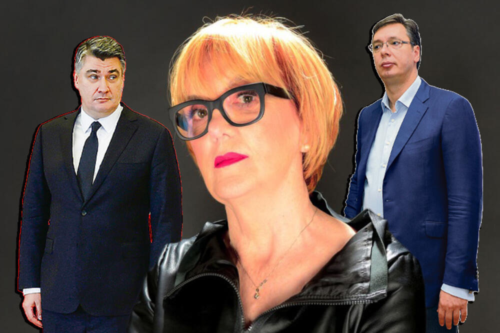 EKSKLUZIVNO! VEDRANA RUDAN ZA KURIR: Vučić je žilav, tvrd orah... Milanović je dvorska luda na dvoru bez kralja!