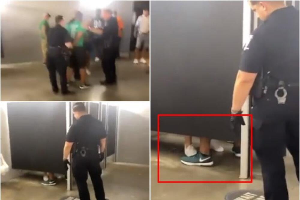 NAVIJAČI UHAPŠENI ZBOG SE*SA U WC-U: Policija ih uhvatila na delu, snimak isplivao na društvene mreže! VIDEO