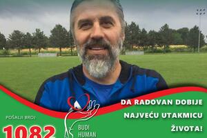 BRAVO, MAJSTORE! Danko Lazović kupio dres FK Miljakovac i tako donirao 1.000 evra bolesnom saigraču Radovanu Radakoviću