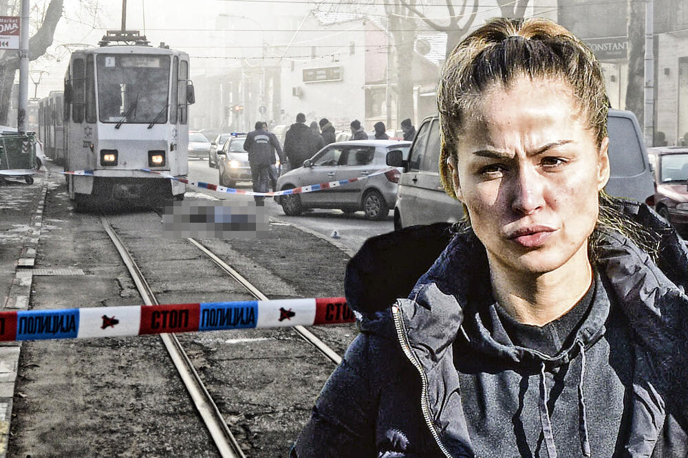 Dijana Hrkalović, Vlastimir Milošević, ubistvo na tramvajskim šinama, ubistvo