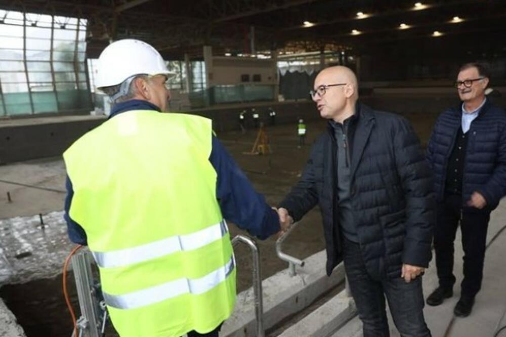 Vučević: Po prvi put će zatvoreni olimpijski bazen na SPENS-u biti urađen po FINA standardima