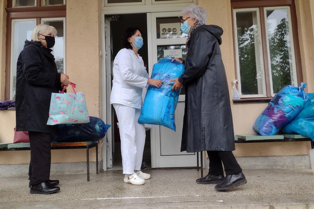 POMOĆ ZA STACIONAR I KOVID AMBULANTU: Humanitarna akcija Kola srpskih sestara iz Aleksandrovca