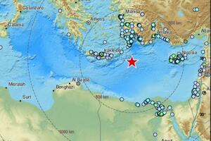 SNAŽAN ZEMLJOTRES U ISTOČNOM MEDITERANU: Potres jačine 5,9 osetio se u Grčkoj, Turskoj, Egiptu i na Kipru!