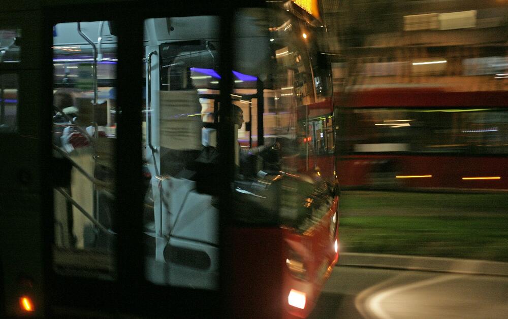 GSP, noćni prevoz, noćni autobus, gradski autobus
