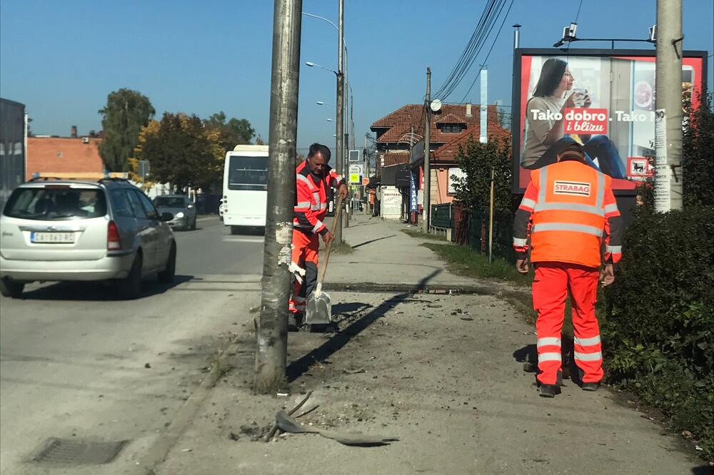 DETALJI NESREĆE U ČAČKU: Hitna pomoć pokušala da oživi taksistu koji je udario u semafor, nema tragova kočenja