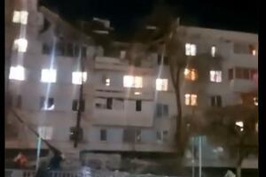 STRAVIČNA EKSPLOZIJA U ZGRADI U RUSIJI: Spasioci pretražuju ruševine! Poslkednja 2 sprata se urušila! VIDEO