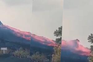 ZASTRAŠUJUĆI SNIMCI STIŽU SA LA PALME Vulkan već pet nedelja uništava špansko ostrvo VIDEO