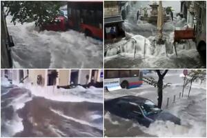 OLUJE NIKADA NISU BILE TAKO ŽESTOKE: Redak uragan na Siciliji odneo najmanje dva života! Voda i blato prodrli u kuće VIDEO