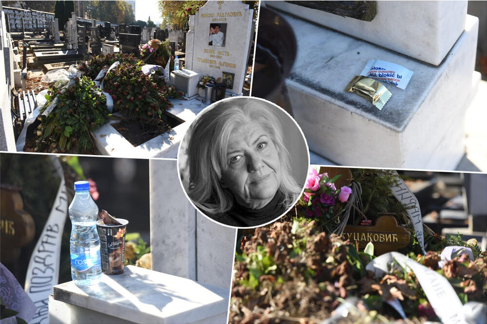 40 DANA OD SMRTI MARINE TUCAKOVIĆ: Na grobu hitmejkerke SITNICE koje je obožavala, a MISTERIOZNI posetilac ostavio NOVINE! (FOTO)