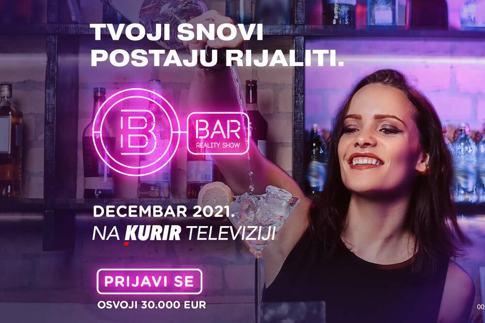 OVAKAV RIJALITI DO SADA NIJE POSTOJAO U SRBIJI! Prijavite se za BAR na Kurir televiziji i ostvarite snove!